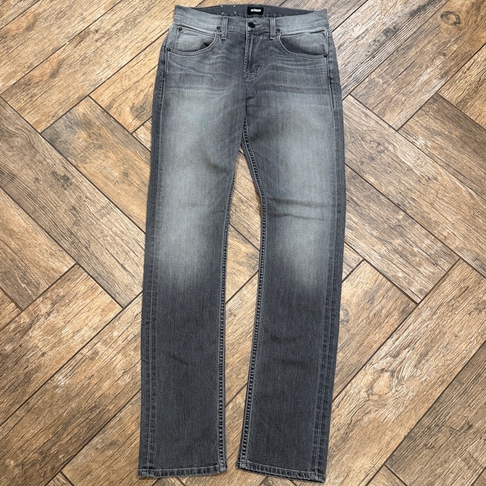 Hudson Blake Slim Straight grey jeans men’s 30x34 - Picture 2 of 7